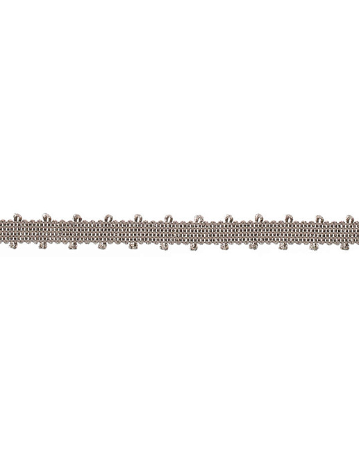 Тесьма Fabricut Mineral Obsession Trimmings Picot/Pewter