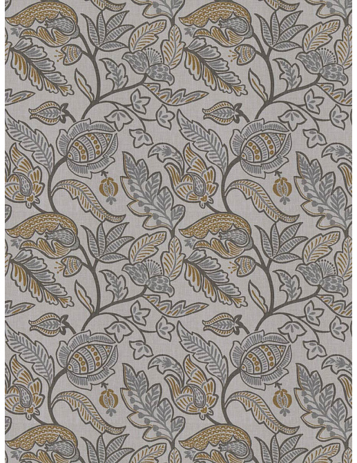Ткань Fabricut Vignettes Vol.XVI Wicker MatineeFloral/Taupe