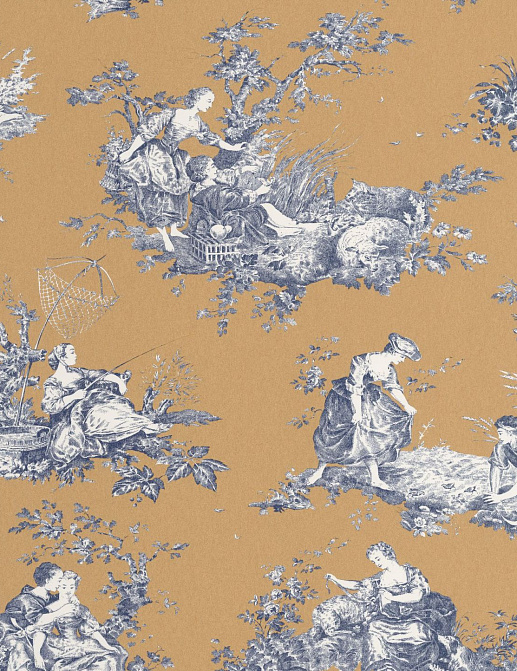 Обои Casadeco Les Belles Toiles de Jouy 2 BTJD87912606