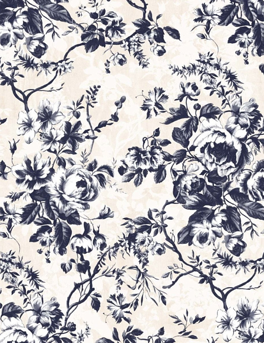 Обои House Of Hackney Volume I Dalston Rose/Navy/Cream