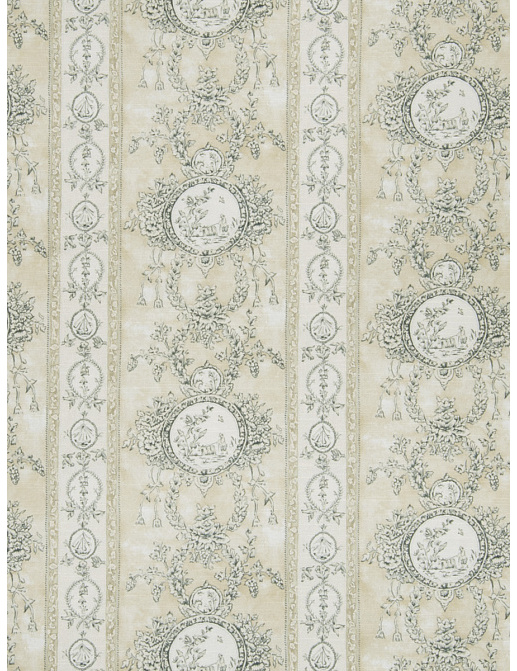 Ткань Stroheim Charles Faudree Prints Monique/Teal