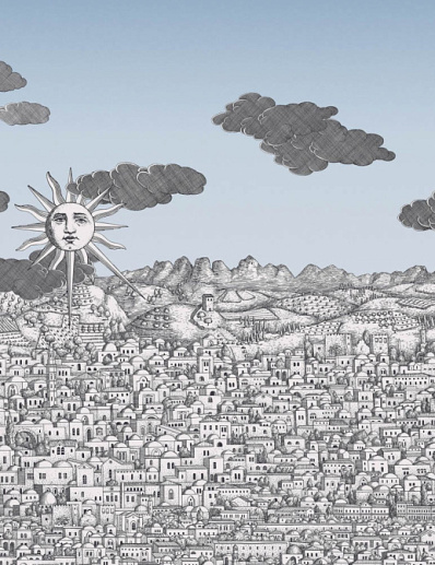 Панно и фотообои Cole & Son Fornasetti Senza Tempo II 123/3014