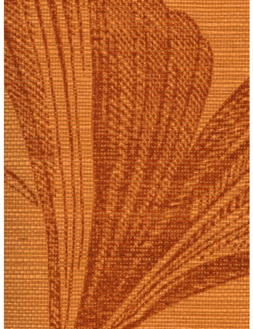 Обои Stroheim Silhouettes Palm Garden Sisal/Cinnabar on Sienna