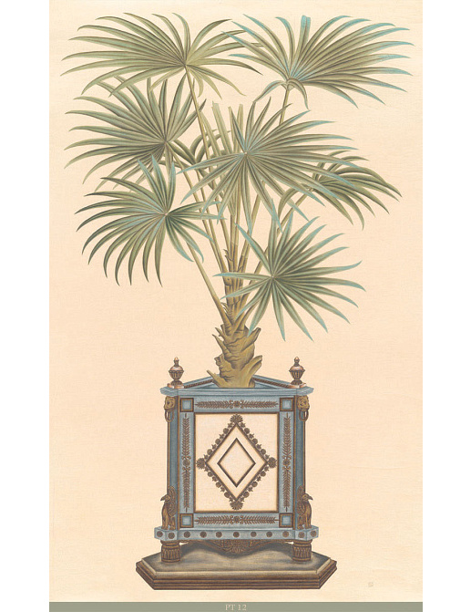 Панно и фотообои Iksel Scenic & Architectural Wallpapers Potted Palms PT12
