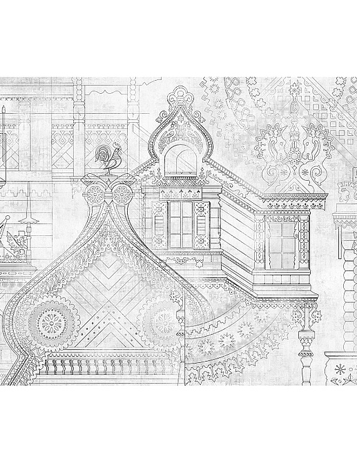 Панно и фотообои Room Reform Русский стиль 020404