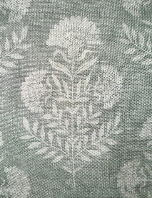 Ткань Galleria Arben Babur Marigold/Blue/Stone