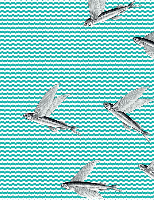 Ткань Flying Fish Interior Textiles T-4-P