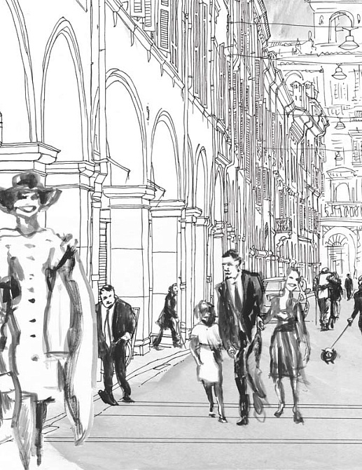 Панно и фотообои Tecnografica Collection 2017 Marco Fontana: City Of Love