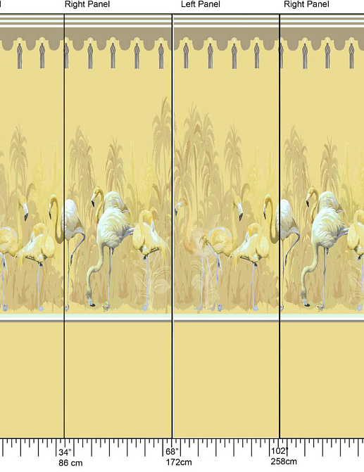 Панно и фотообои Nicolette Mayer Regency Moderne Palm Springs Dyptich/Golden