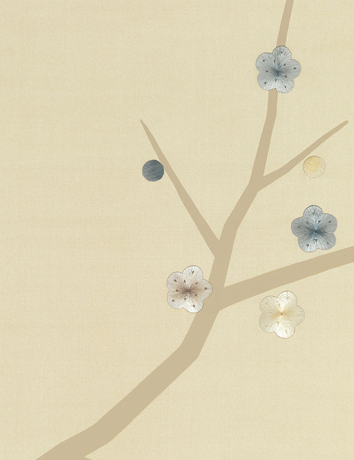 Обои Fromental Conversational Cherry Blossom/Oberon