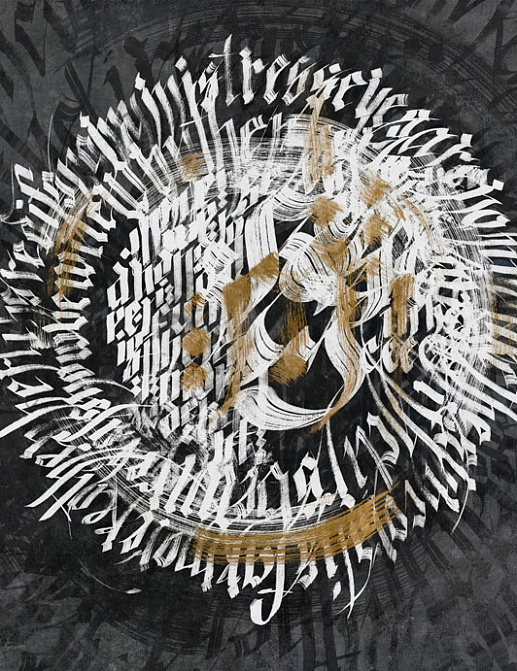 Обои Factura Collection 2021 CALLIGRAPHY/5