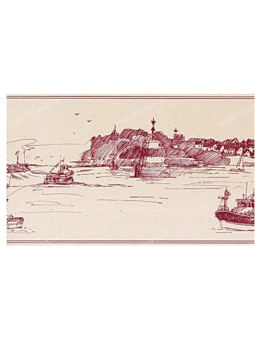 Бордюр Casadeco Nautic NTC15118114