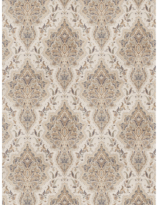 Ткань Fabricut Silk Nuances Lapis Heigl Paisley/Blue haze