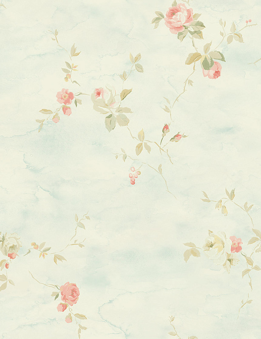 Обои Wallquest Watercolor Florals MF21602