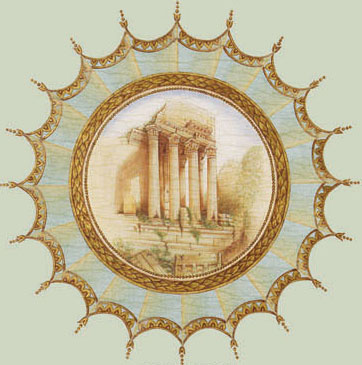 Панно и фотообои Iksel Scenic & Architectural Wallpapers Neo-Classical ROUND MED01