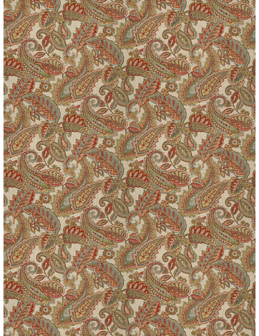 Ткань Fabricut Chromatics Vol.XXIV Guava All in paisley/Multi