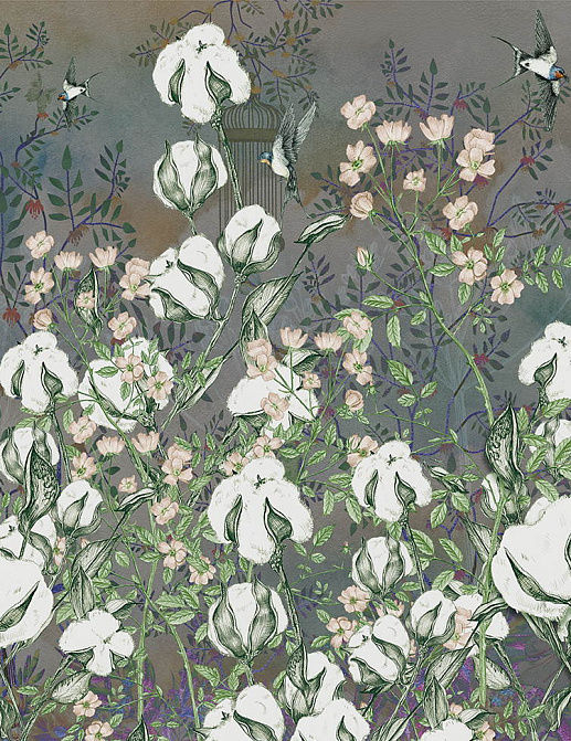Обои Wall Street Botanica 21842