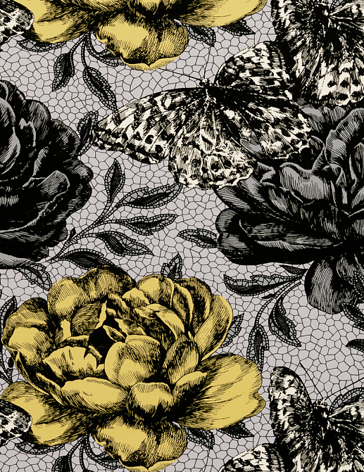 Ткань Clarke & Clarke Floribunda F0473/03