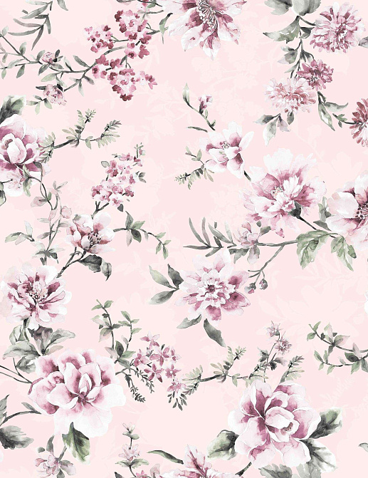 Ткань Marufabrics Collection 1 Blossom/Pink