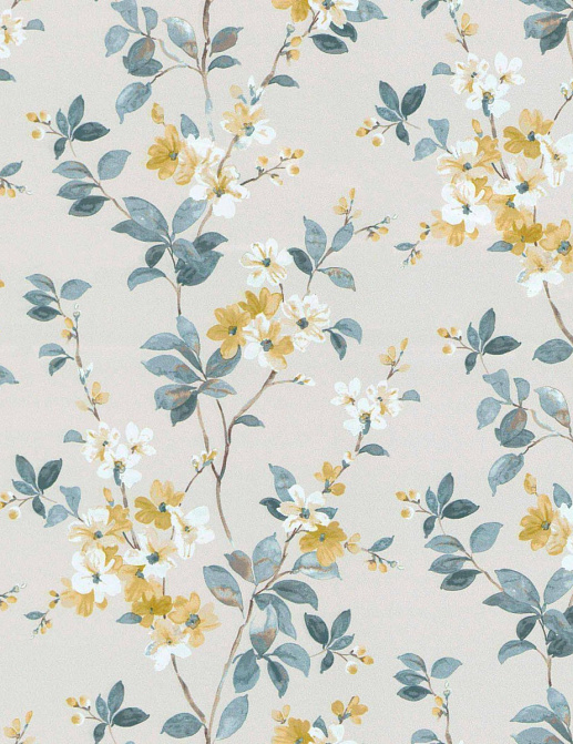 Ткань Daylight Meadows Syringa/GoldenRod