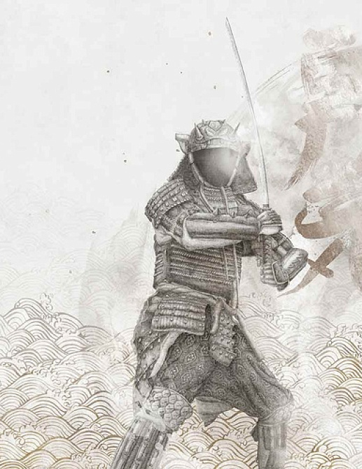 Панно и фотообои Factura Collection 2024 SAMURAI/3