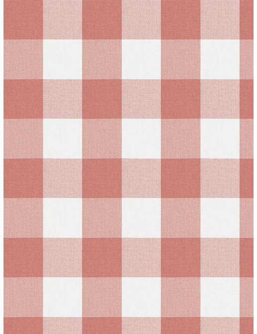 Ткань Fabricut Clean & Classic Indoor/Outdoor Checks & Stripes CampingCheck/Coral