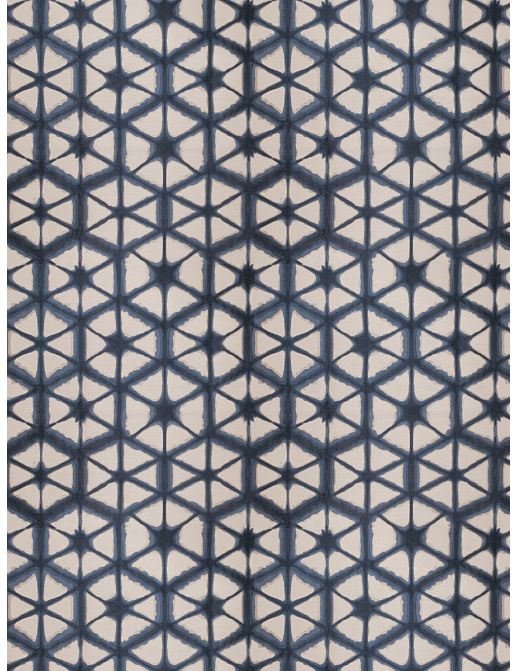 Ткань Fabricut Vignettes Vol.XIV Indigo Entangle/Indigo