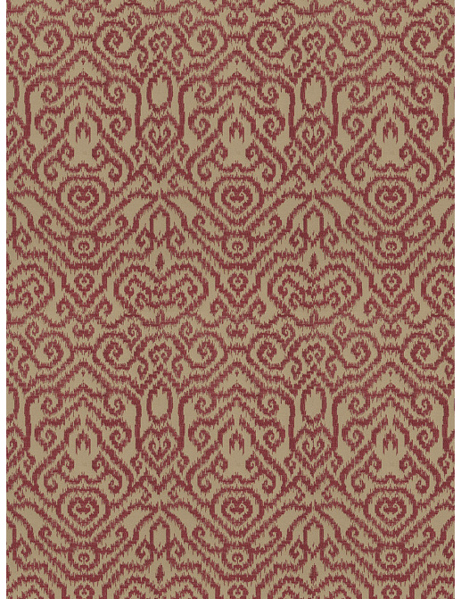 Ткань Fabricut Chromatics Vol.XXIII Sedona Emmer Damask/Claret