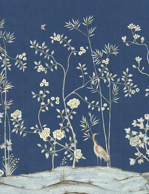 Обои Paul Montgomery Studio Fine Painted Wallpapers Suzhou Garden