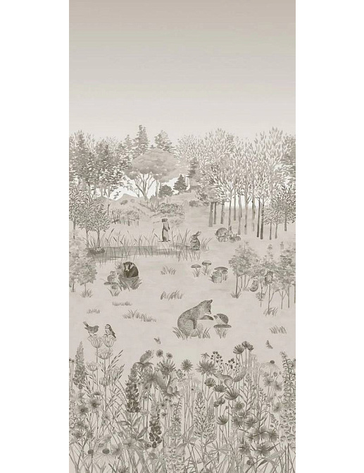 Обои Little Greene Storybook Papers 0231POSTONE