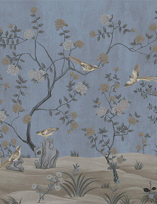 Панно и фотообои Faboie Silk Painting VI F-SN6134
