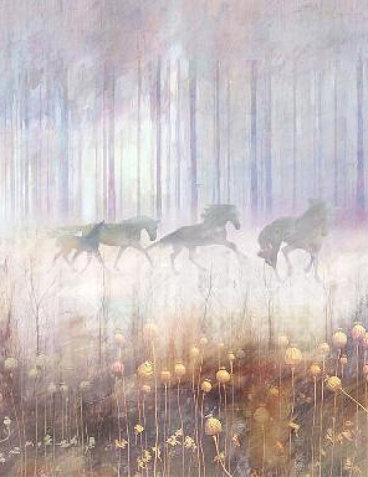 Панно и фотообои Affresco Цветариум Mysterius Forest Solor 2