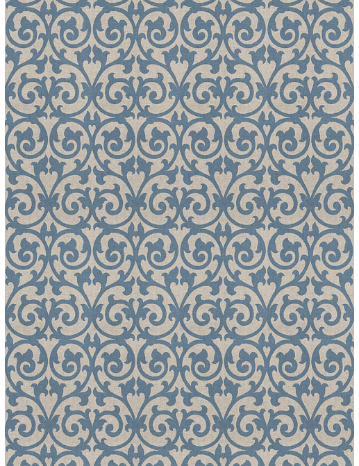 Ткань Fabricut Chromatics Vol.XXIII Sapphire Ezekiel scroll/Delft