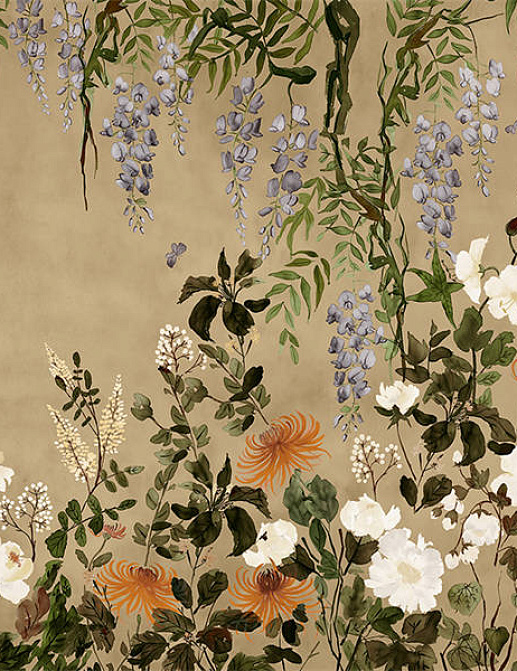 Панно и фотообои Faboie Silk Painting VI F-SN6104