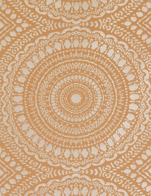 Ткань Duralee Eileen K. Boyd Vol.2 - Dahlia, Tangerine 15655/35