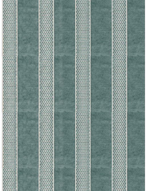 Ткань Fabricut Color Studio Vol.VIII Peacock Trove stripe/Teal