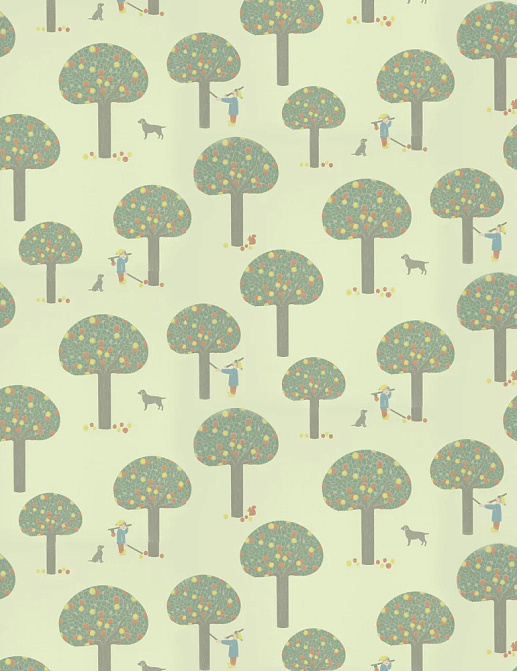 Обои Little Greene Storybook Papers 0231ROPEAGR