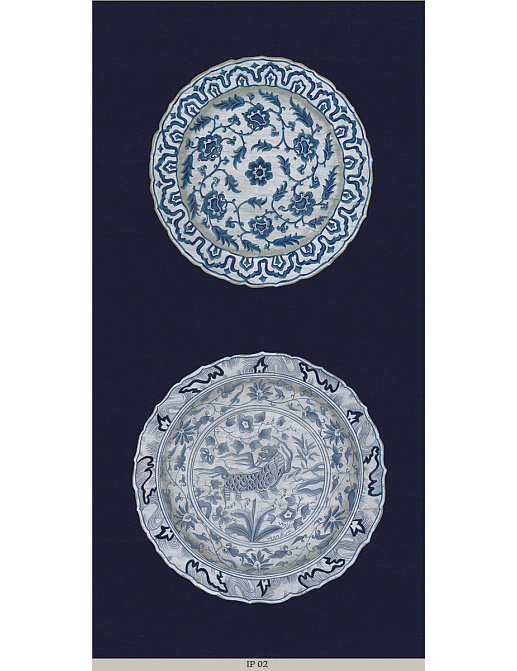 Панно и фотообои Iksel Scenic & Architectural Wallpapers Iznik Plates IP02