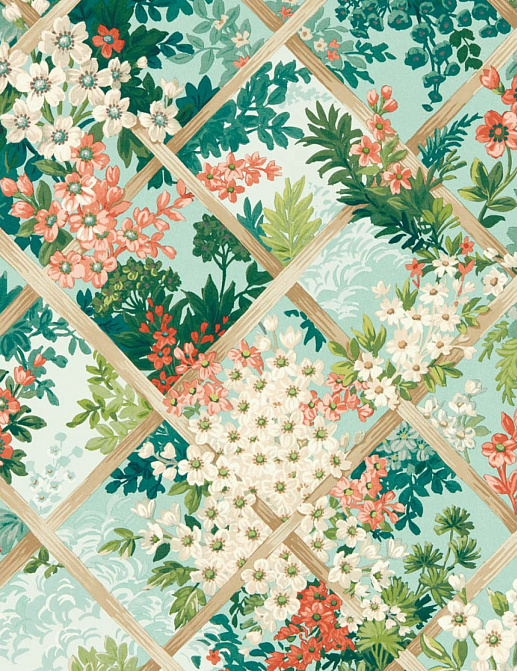 Обои Clarke & Clarke Secret Garden W0195/03