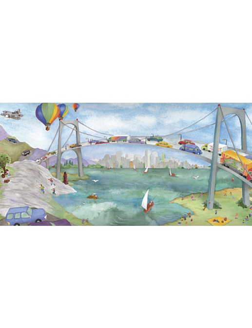 Бордюр 4Walls Kids Portfolio I KP1502MB-18