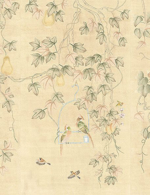 Обои Paul Montgomery Studio Fine Painted Wallpapers Summer Arbour