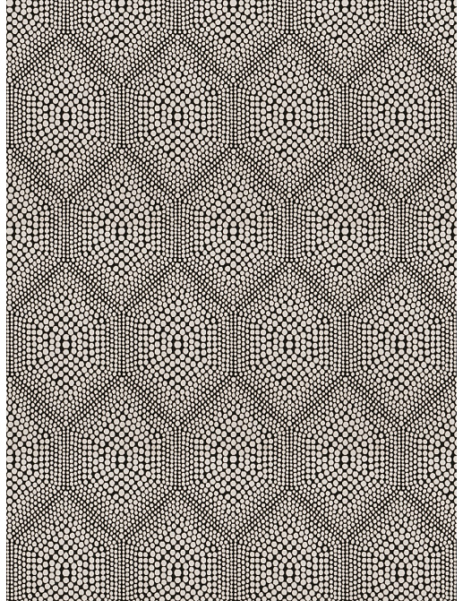 Ткань Fabricut Vignettes Vol.XIII Platinum Hapi bubles/Licorice