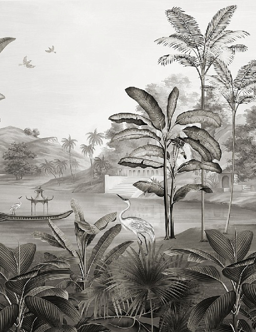 Панно и фотообои Faboie Silk Painting 5 F-SN5022
