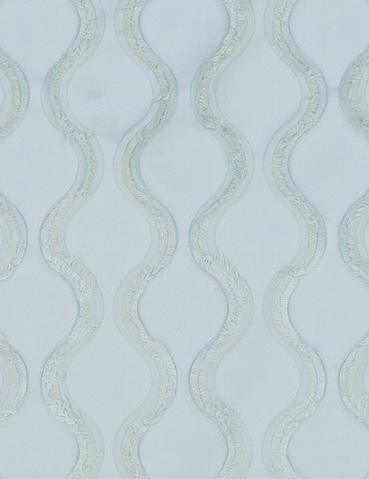 Ткань Duralee Pirouette - Aquarmarine, Seaglass, Mermaid DD61817/339