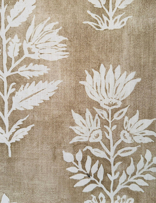 Ткань Galleria Arben Babur FloralBatik/WhitePeppercorn