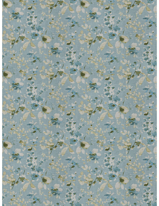 Ткань Trend Aqua-Citrine Prints & Wovens Vol.II 03367/Turquoise cloud