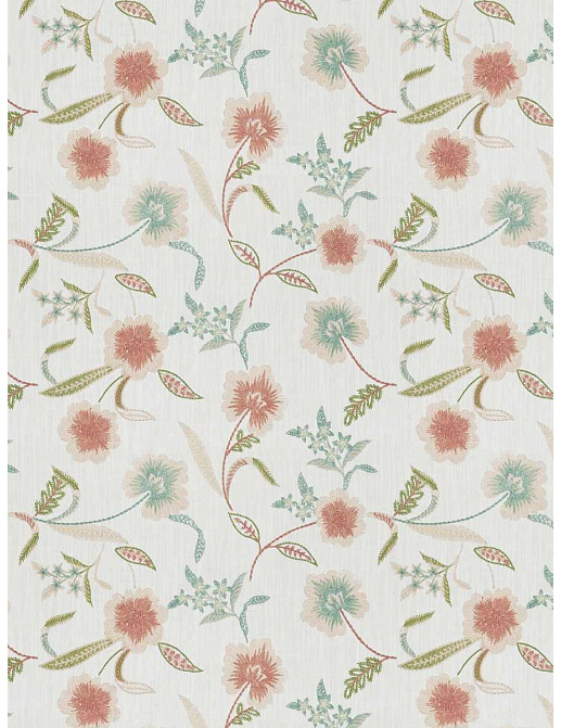 Ткань Trend Echo Citrus/Coral 05152/Coral