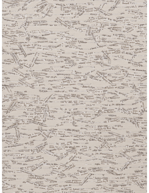 Ткань Fabricut Modern Nuances Vol.II Oyster Read all about it/Newsprint