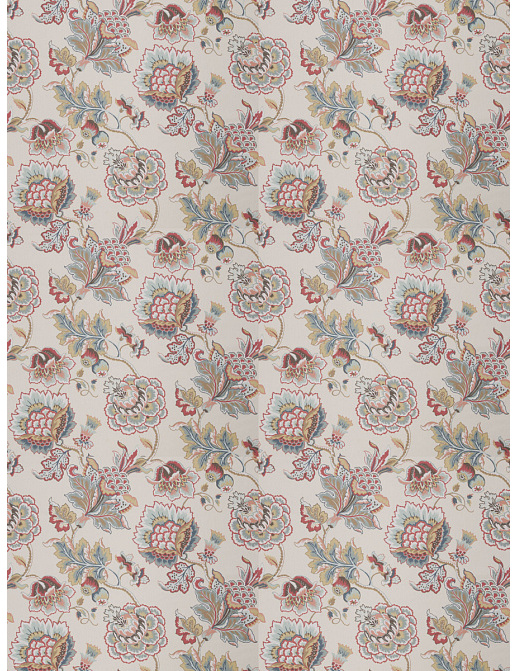 Ткань Fabricut Chromatics Vol.XXV Coral Ibsen floral/Bouquet