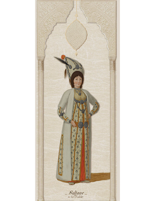 Панно и фотообои Iksel Scenic & Architectural Wallpapers Ottoman Characters OTT CHAR2